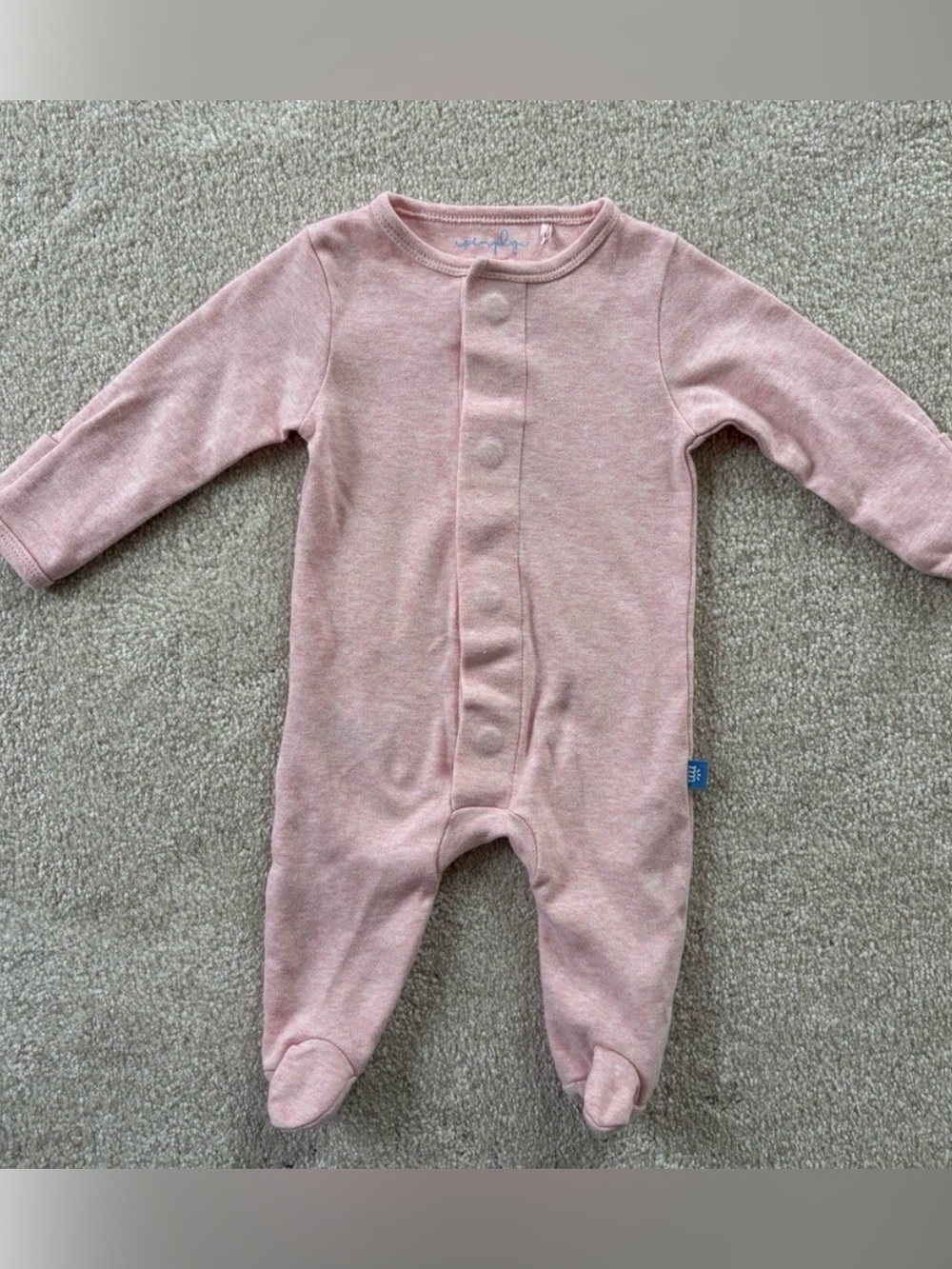 Magnetic Me pink footie